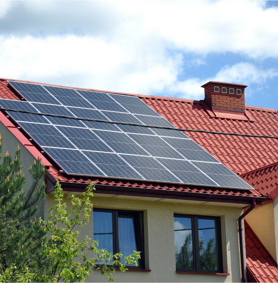 Pose de panneaux photovoltaïques